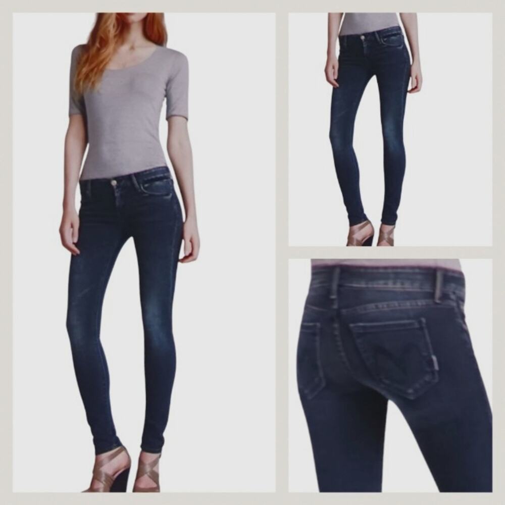 Mother HIgh Waisted Looker Crop Grand Sophie GUC $228   Size 29   J1655